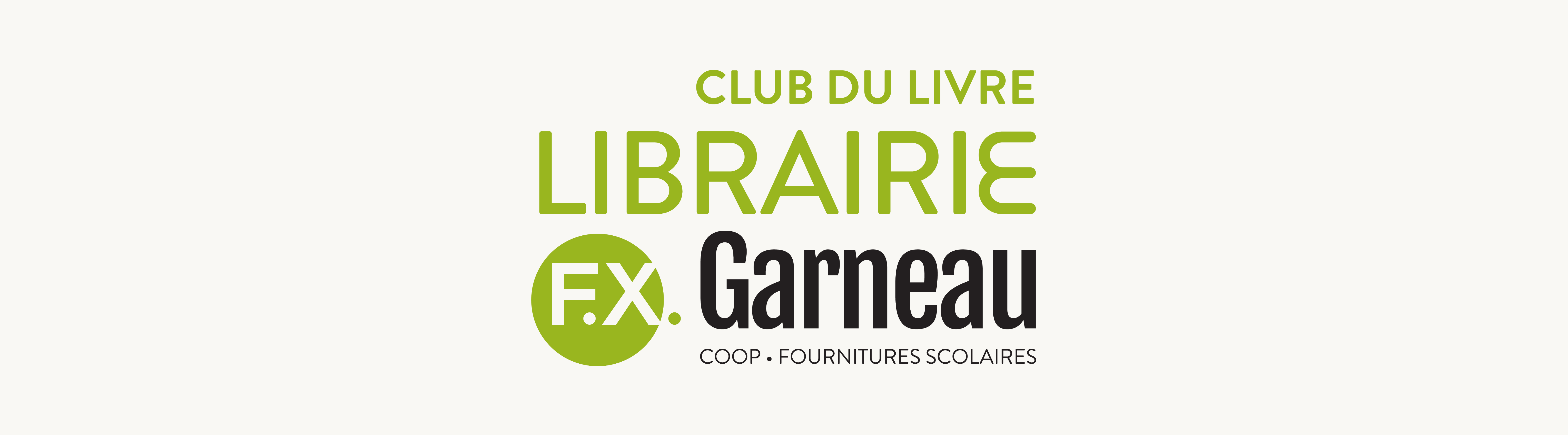 Bannière du Club du Livre de la Coop Garneau