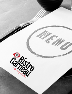Menu du Bistro Menu du Bistro
