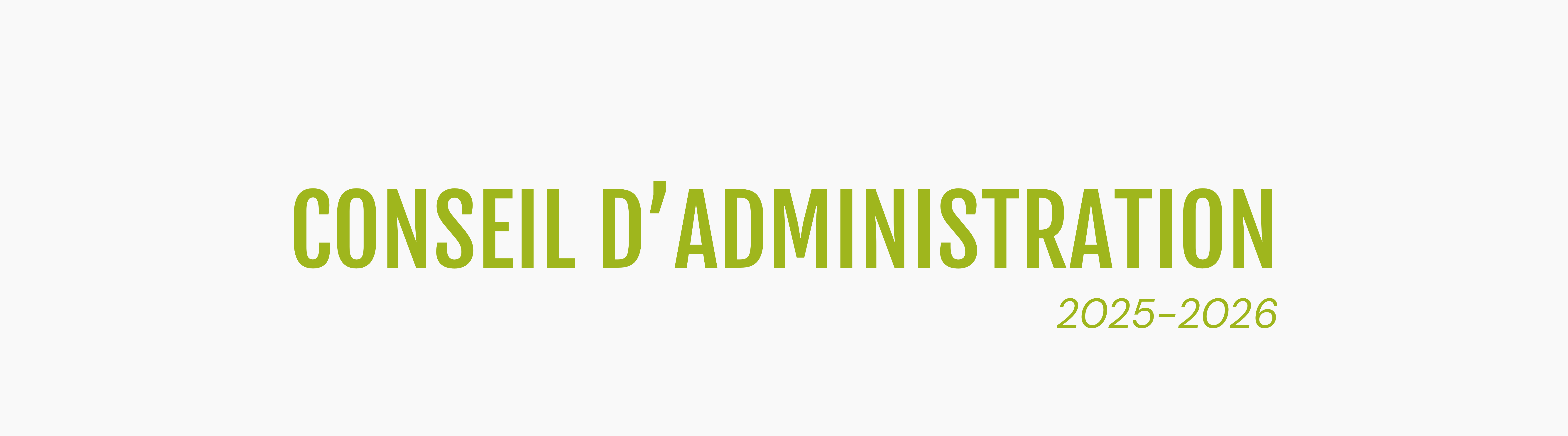 Bannière illustrant le Conseil d’administration de la Coop Garneau