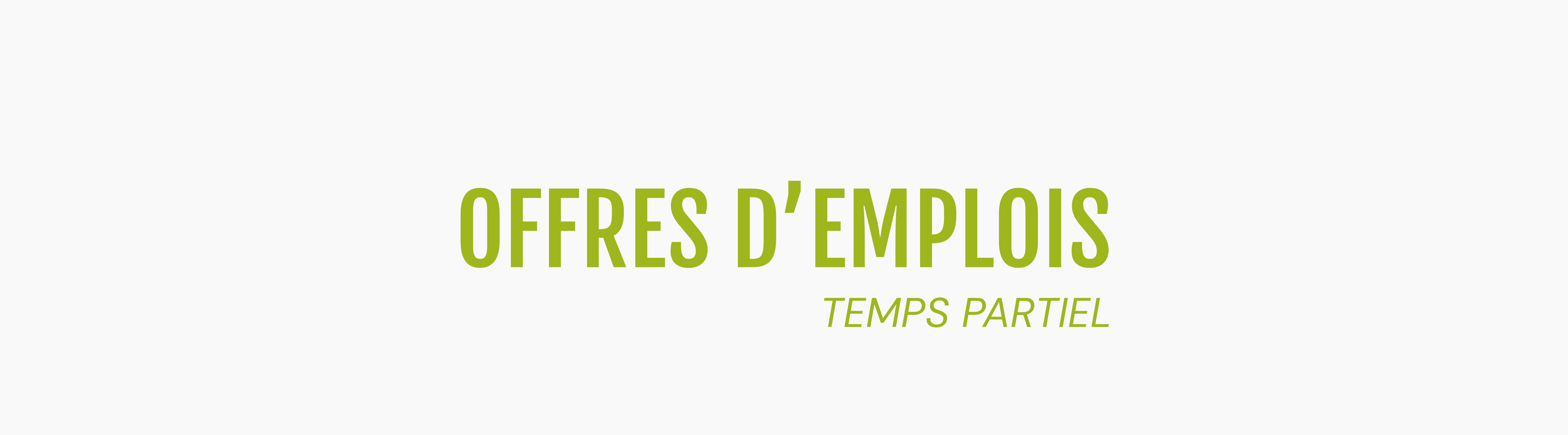 Offres d’emplois à temps partiel – Coop Garneau